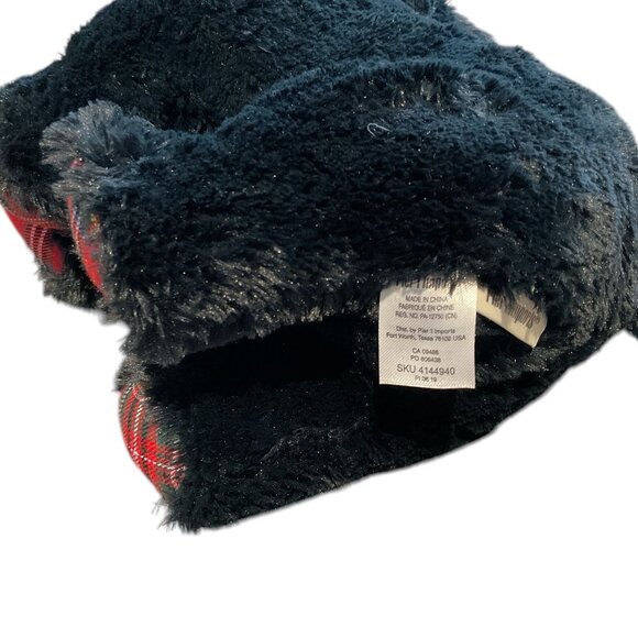 COPY - PIER 1 IMPORTS Plush Scottie Dog with Tartan Plaid Scarf and Paws 10" - Picture 7 of 9